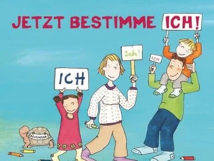 Buchcover "Jetzt bestimmte ich, ich, ich" von Juli Zeh (Autorin) und Dunja Schnabel (Illustrator)