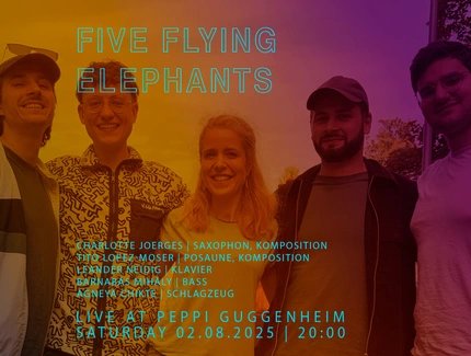 VISUAL Five Flying Elephants