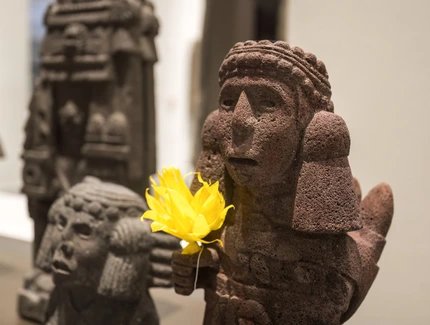 Fiesta de Día de Muertos auf den Ausstellungsflächen des Ethnologischen Museums Fiesta de Día de Muertos auf den Ausstellungsflächen des Ethnologischen Museums