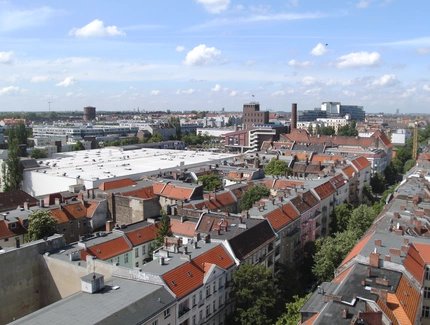 Blick Richtung Rollbergviertel