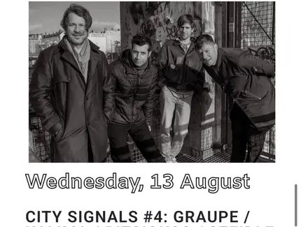 POSTER CITY SIGNALS #4: GRAUPE / KALIMA / PITSIOKOS / STEIDLE