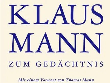 VISUAL „Klaus Mann zum Gedächtnis“