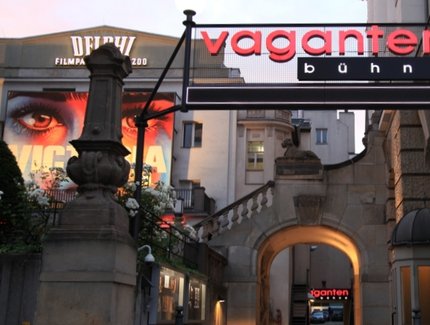 Vaganten Bühne Eingangsbereich