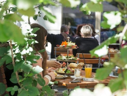 Petit-déjeuner à l'Anna Blume