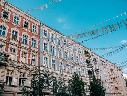 Architektur in Berlin-Prenzlauer Berg, Germany