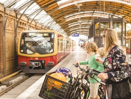 Mit dem Fahrrad duch Berlin