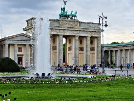 Tulpen am Brandenburger Tor