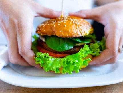 Vegetarischer Burger