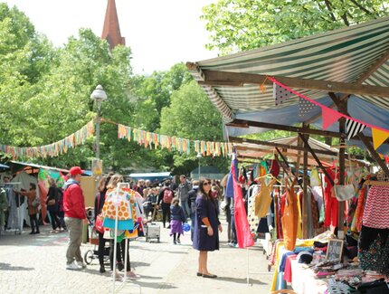 Mercado de moda en Neukölln