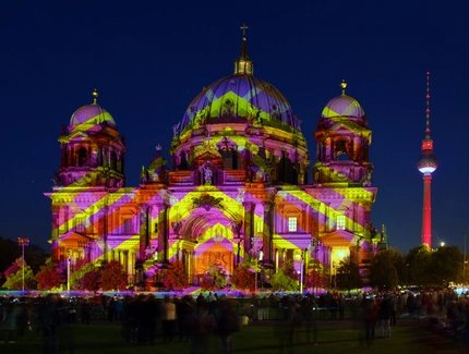 Festival of Lights in Berlin at the Berlin Cathedral
