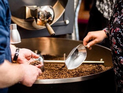 Die Kaffeerösterei bei Flying Roasters