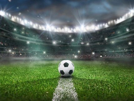 Fußball im Stadion