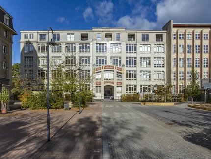 Garbaty-Zigarettenfabrik in der Berliner Straße in Pankow