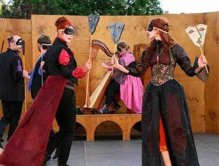 Prologue stage of the Globe Berlin