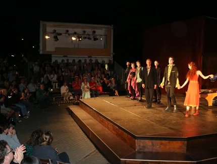 Prologue stage of the Globe Berlin