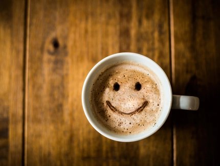 Smiling coffee