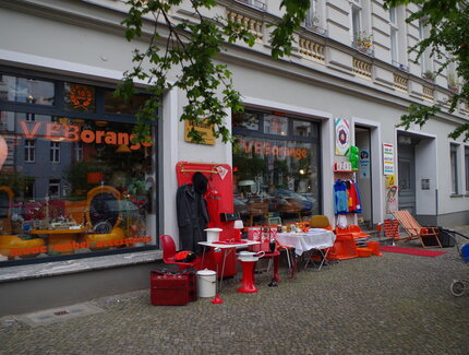 VEB Orange Oderberger Straße in Prenzlauer Berg 