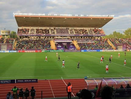 Champions League Finale der Frauen Frankfurt gegen Paris Saint-Germain