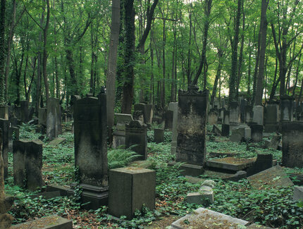 Jüdischer Friedhof Weißensee in Berlin. 