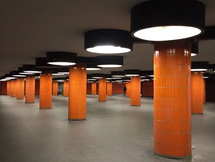 Estación de metro Messe Nord/ICC en Berlín