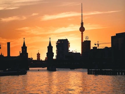 Spreepanorama am Abend