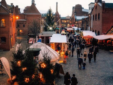 Lucia Weihnachtsmarkt in der Kulturbrauerei