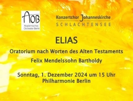 ELIAS - Felix Mendelssohn Bartholdy
