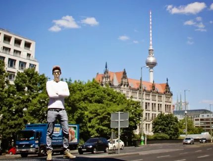 3D Skulptur "Mann in Berlin"