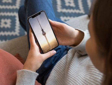 Live-Streaming, Fernsehturm auf dem Handy