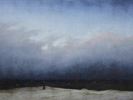 Caspar David Friedrich,   Mönch am Meer
