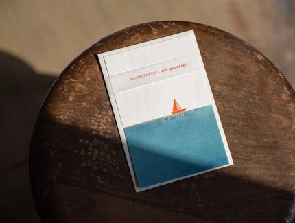 Postcard from the Papierwerkstatt Friedrichshagen