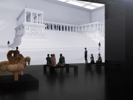 Pergamon Museum, Visualisierung, Altarinstallation