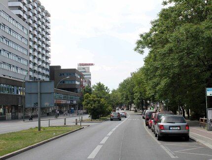Fast ganz am Beginn der Potsdamer Straße liegt BERLINARTPROJECTS.