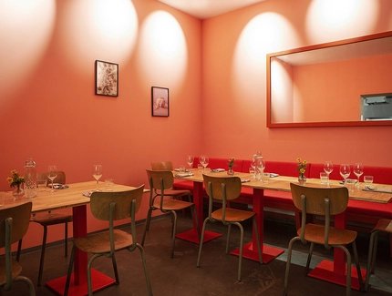 Restaurant végétalien Happa : Intérieur