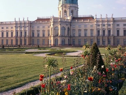 Berlin, Schloss Charlottenburg, Gartenseite