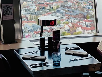 Tisch mit Aussicht