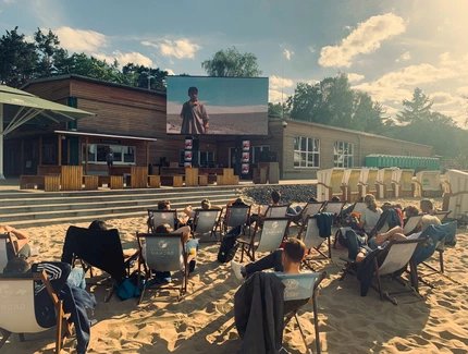 Freiluftkino im Strandbad Grünau