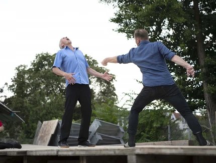 Theatre sports at the Shakespear Theater Globe Berlin