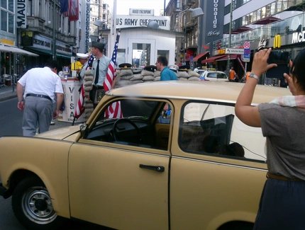 Trabi Safari Berlin au Checkpoint Charlie
