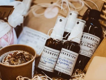 Selezione di prodotti cosmetici da Verzaubereien