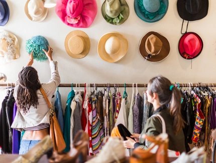 Vintage shopping