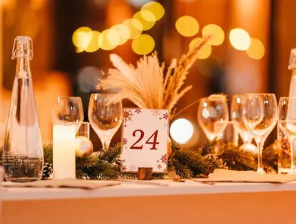 Weihnachtsdinner an der Spree