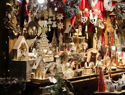 Stand au marché de Noël
