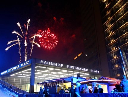 Winter World and Christmas market at Potsdamer Platz