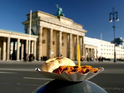 Currywurst am Brandenburger Tor