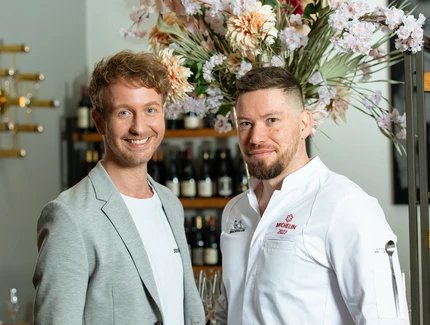 Fabian Fischer und Steven Zeidler aus dem Bricole