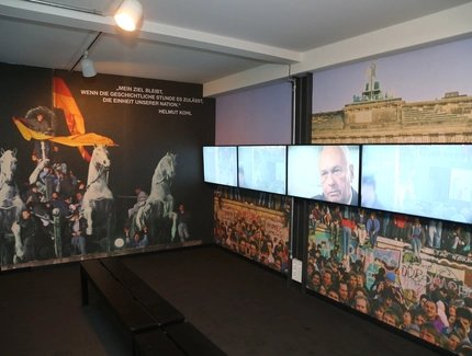 Multimediaausstellung im The Wall Museum in Berlin 