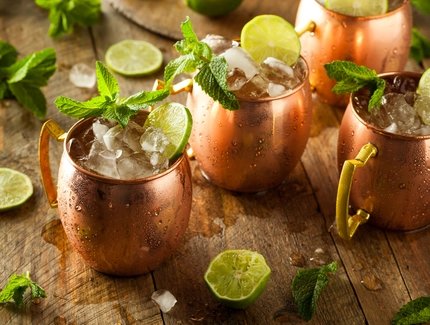 Icy Cold Moscow Mules