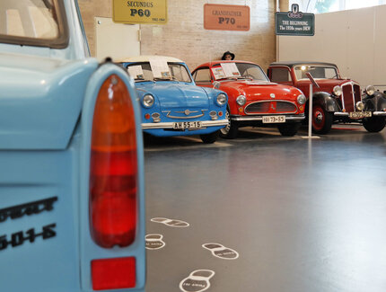 rear view of a Trabi