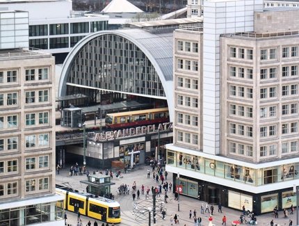 View across the Alexanderplatz